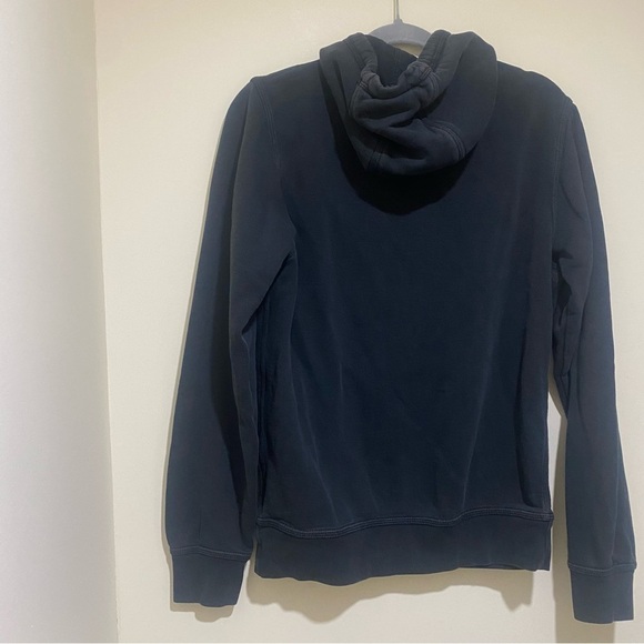 Women’s Faded Black Nike Hoodie with Homemade Floral  Embroidery Details Size S - Picture 10 of 16